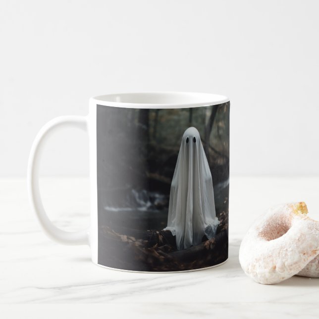 Caneca De Café Ghost Hunt N.º 06 (Com Donut)