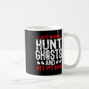 Caneca De Café Ghost Hunter Paranormal Hunter Investigator Dog L