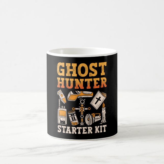 Caneca De Café Ghost Hunter Starter Kit Paranormal Caça ao Fantas (Centro)