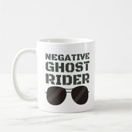 Caneca De Café Ghost Rider negativo