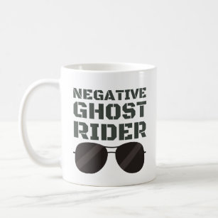Caneca De Café Ghost Rider negativo