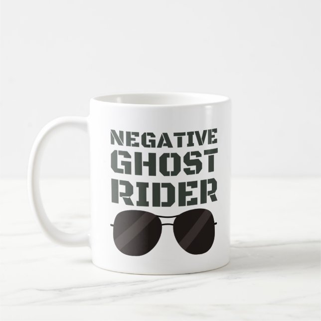 Caneca De Café Ghost Rider negativo (Esquerda)