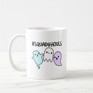 Caneca De Café Ghouves de Esquadrão Façam um Fantasma no Hallow