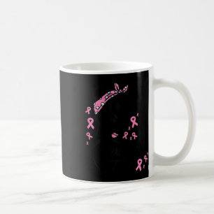 Caneca De Café Gi de Consciência do Cancer de Fita Rosa Inquebráv