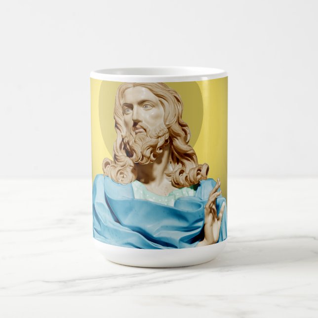 Caneca De Café Gian Lorenzo Bernini Bust do Cristo 1679 (Centro)