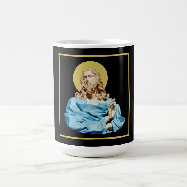 Caneca De Café Gian Lorenzo Bernini Bust do Cristo 1679 (Centro)