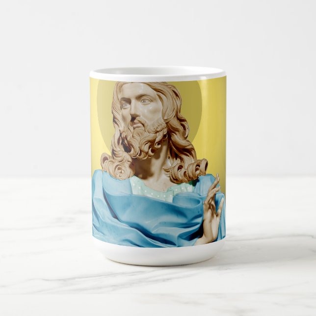 Caneca De Café Gian Lorenzo Bernini Bust do Cristo 1679 (Centro)