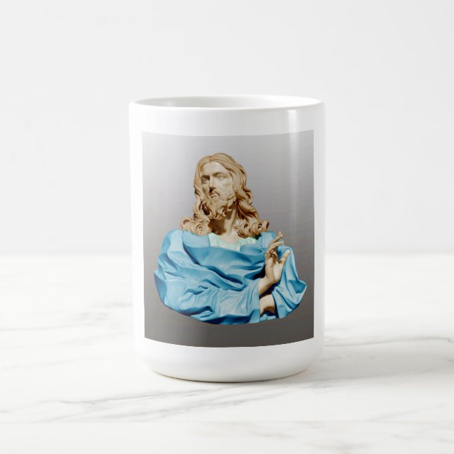 Caneca De Café Gian Lorenzo Bernini Bust do Cristo 1679 (Centro)