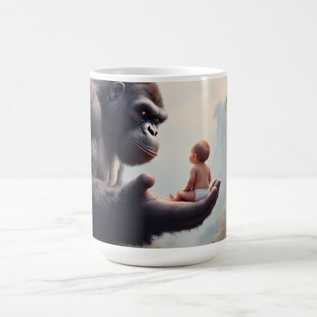 Caneca De Café Giant Gorilla Love (Centro)