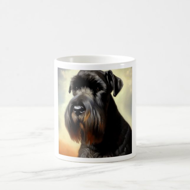 Caneca De Café Giant Schnauzer Dog (Centro)