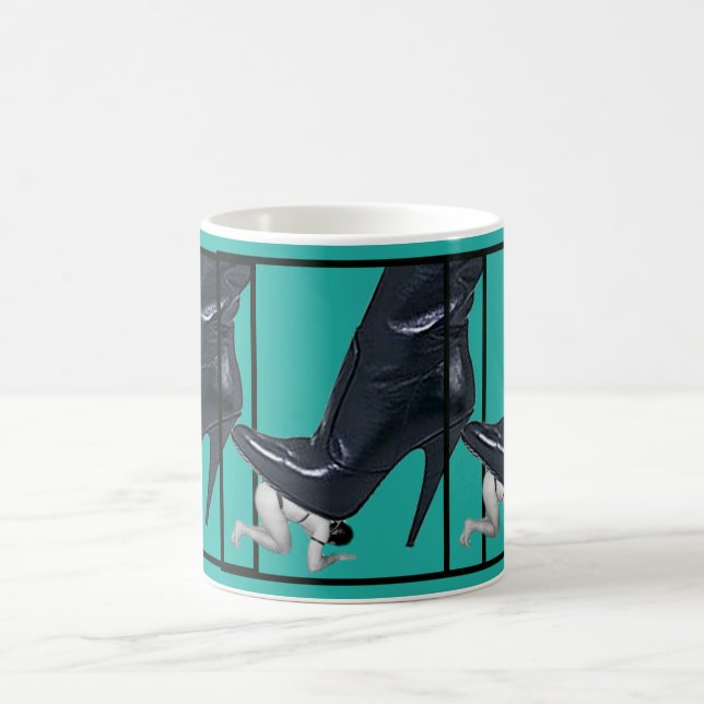 Caneca De Café Giant Stiletto Boot Steps em escravo (Centro)