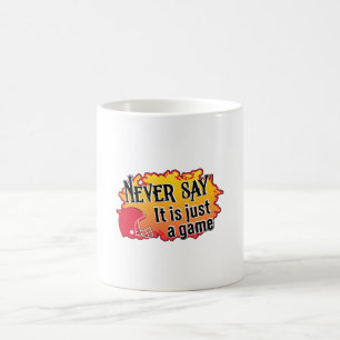 Caneca De Café Gift americano do jogo de futebol americano