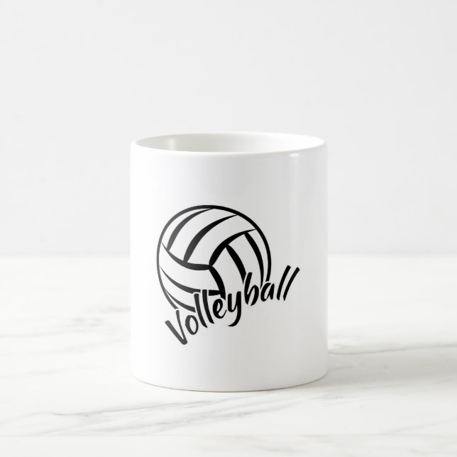 Caneca De Café Gift da Equipe de Voleibol de Praia (Centro)