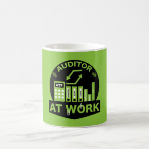 Caneca De Café Gift de Auditor Certificado Funny