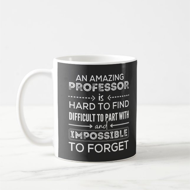 Caneca De Café Gift For Professor, Professor Gift (Esquerda)