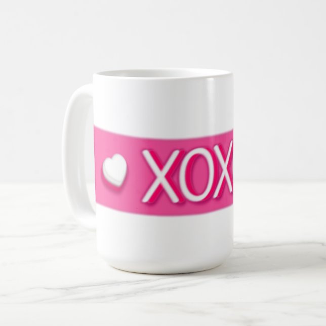 Caneca De Café Gift Mug 15 oz Mug (Frente Esquerda)