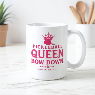 Caneca De Café Gift Personalizado, Funny, Rainha-Rosa, Gift