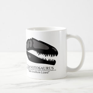 Caneca De Café Giganotossaurus Skull