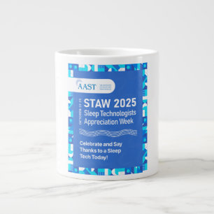 Caneca de café gigante AAST 2025 STAW