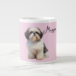 Caneca de café gigante cachorro fofo