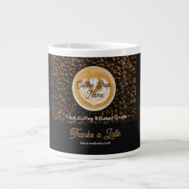Caneca de Café Gigante Cafe Thank You | Agradecime