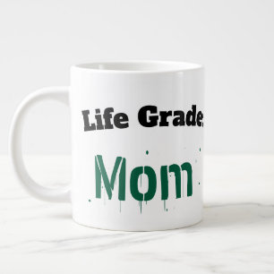 Caneca de Café Gigante Dia das Mães Engraçado Sarc