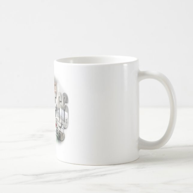 Caneca De Café Gigante dos Gêmeos - rota 66 (Direita)