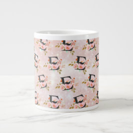 Caneca de Café Gigante Letra E
