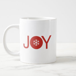 Caneca de Café Gigante Natal Alegria