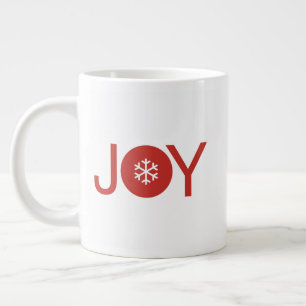 Caneca de Café Gigante Natal Alegria