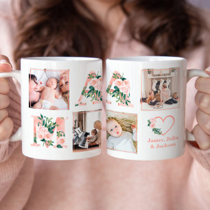 Caneca de Café Gigante Personalizada com Colagem F