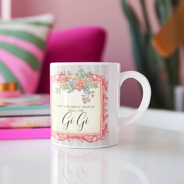 Caneca De Café Gigi Coffee Mug - Avô Presente (Criador carregado)