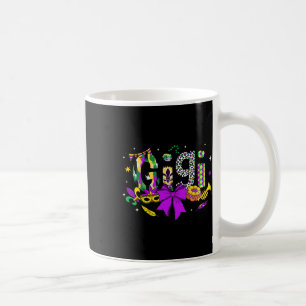 Caneca De Café Gigi Coquette Arco Mardi Gras Mulheres Mãe Mãe Car