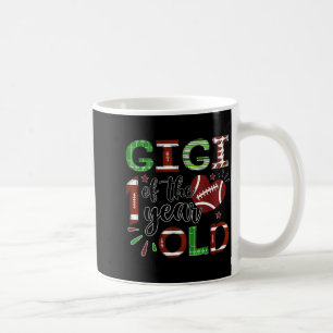Caneca De Café Gigi do menino de 1 ano de futebol primeiro aniver