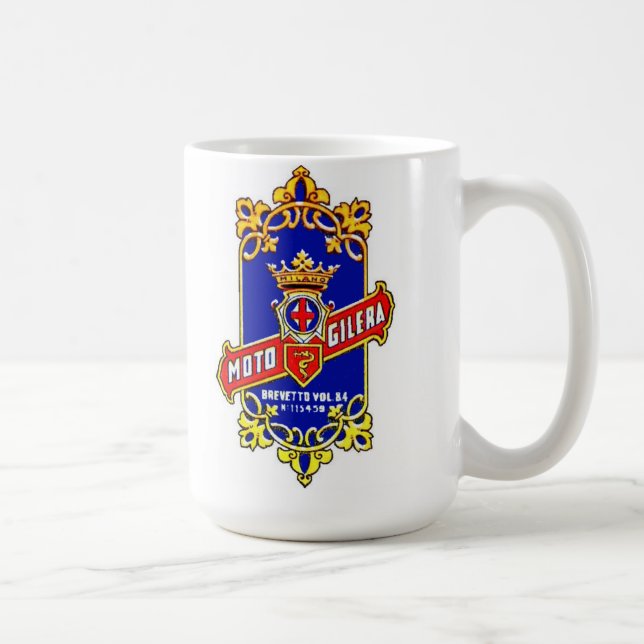 Caneca De Café Gilera Motorcicleta (Direita)