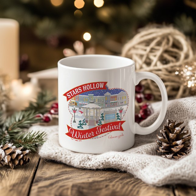 Caneca De Café Gilmore Girls | Festival de inverno Stars Hollow (Criador carregado)