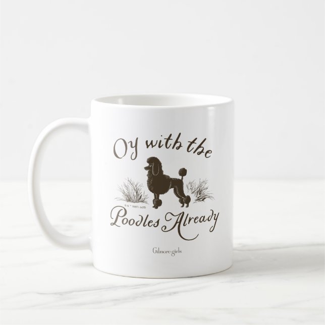 Caneca De Café Gilmore Girls | Oy With the PoodlesDesign (Esquerda)