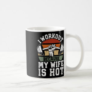 Caneca De Café Ginásio de Fitness Divertido Amo Malhar Porque Min