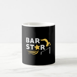 Caneca De Café ginasta do Acrobat Mat do Bar Inven Star