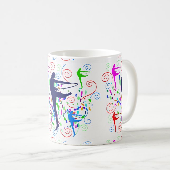 Caneca De Café Ginástica Artística (Frente Esquerda)