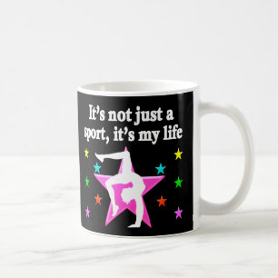 Caneca De Café GINÁSTICA bonito É MINHA DESIGN DE VIDA