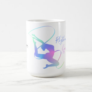 Caneca De Café Ginástica Rítmica com Esportes de Café de Fita