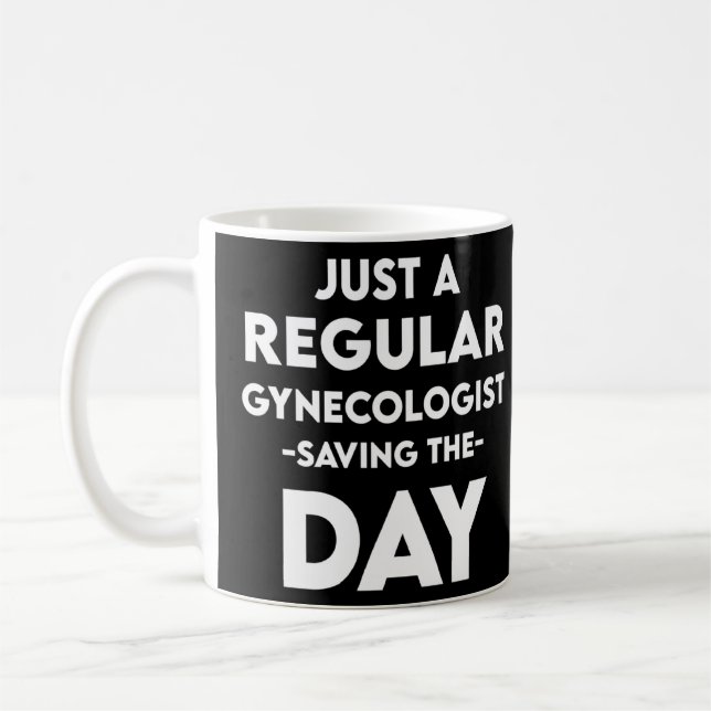 Caneca De Café Ginecologista Médico Md 4 (Esquerda)