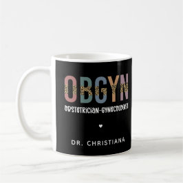 Caneca De Café Ginecologista Obstetrícia Personalizada