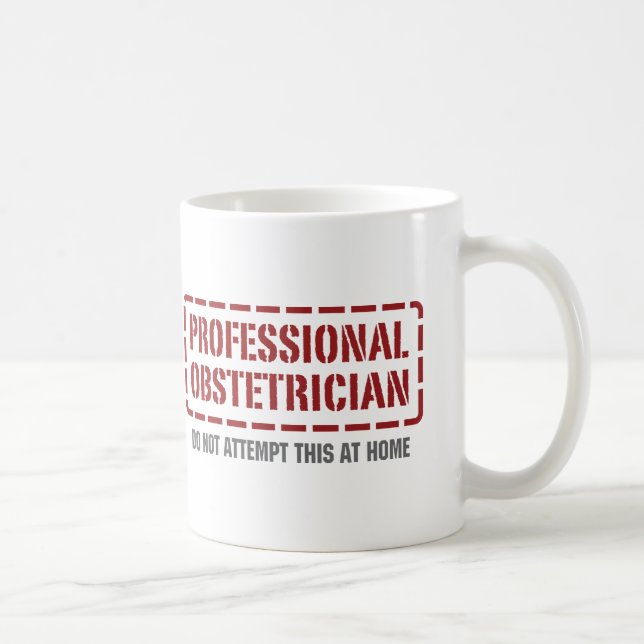 Caneca De Café Ginecologista profissional (Direita)