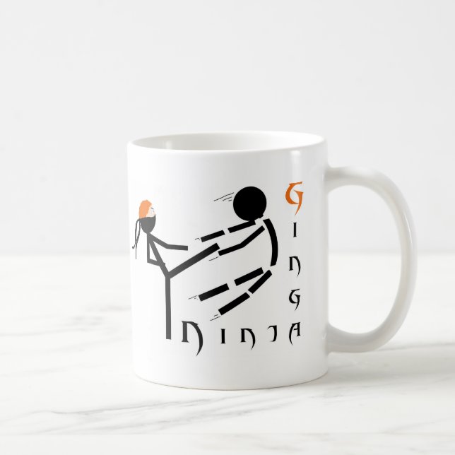Caneca De Café Ginga Ninja (Direita)