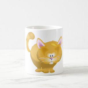 Caneca De Café Ginger Cat Mug