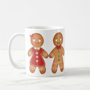 Caneca De Café Gingerbird Friends Classic Mug