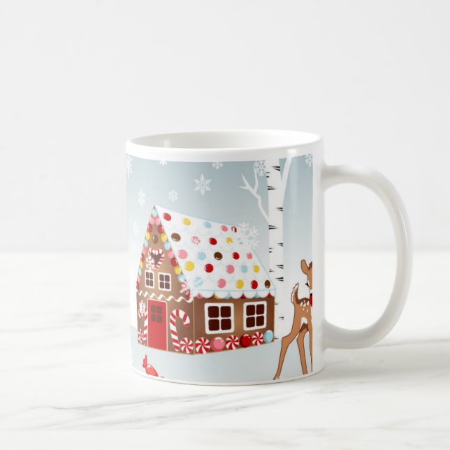 Caneca De Café Gingerbird House MUG (Direita)