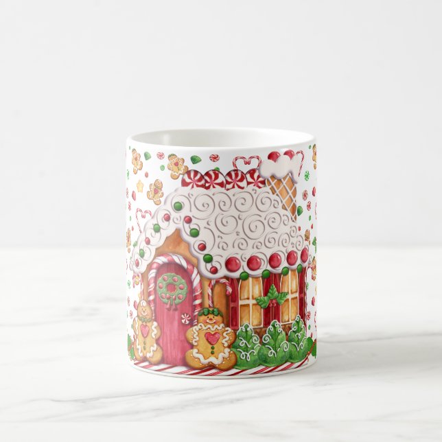 Caneca De Café Gingerbread House (Centro)